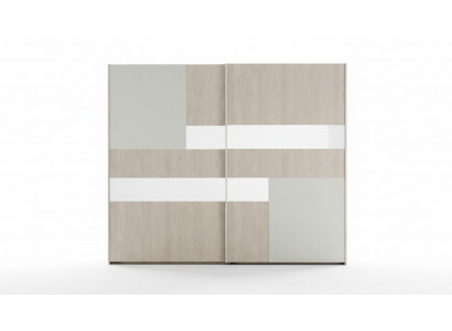 Wardrobe sliding doors mirror cabinets bedroom Italian furniture