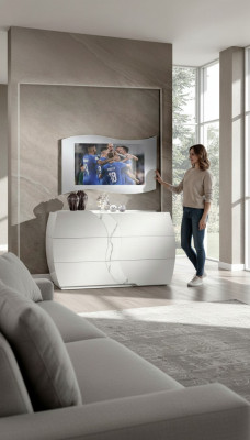 Chest sideboards wood console consoles cabinets modern bedroom white furniture