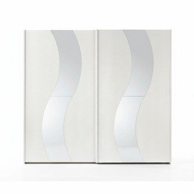 Wardrobe with sliding doors bedroom closet closets wood design modern