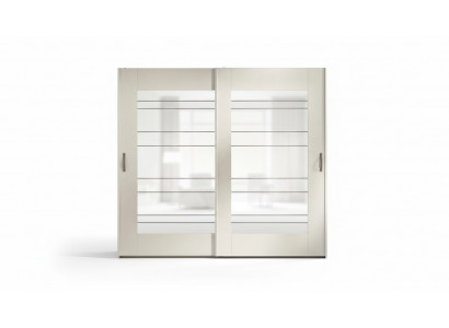 Luxury wardrobe with sliding doors bedroom closet cabinets wood modern