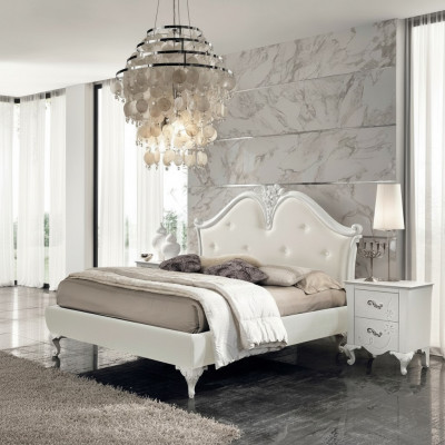 Luxury bed classic beds bed frames double modern double bed modern white