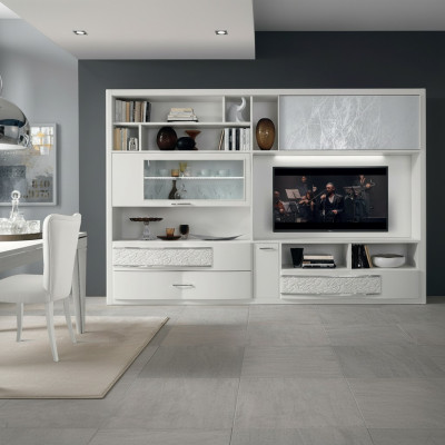Wall unit RTV wall cabinet sideboard TV dresser wood design modern furniture new