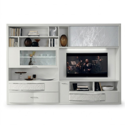 Wall unit RTV wall cabinet sideboard TV dresser wood design modern furniture new