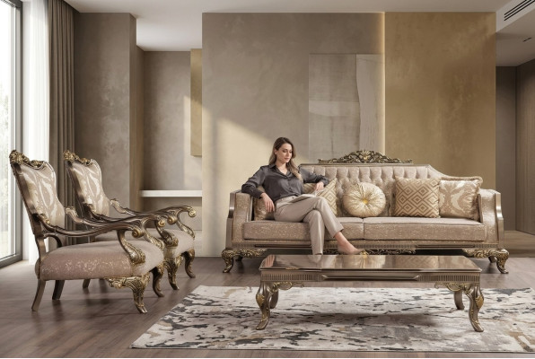 Sofa set 3+1+1 seater sofa sofas armchair fabric suite luxury set living room
