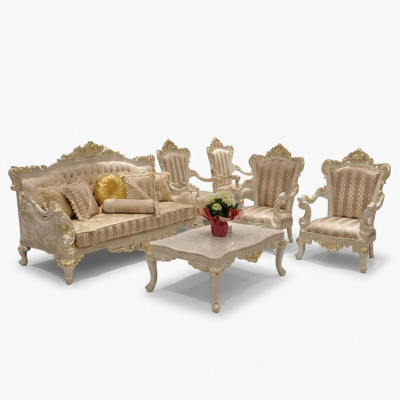 Sofa set 3+1+1 seater coffee table set sofa armchair sofas new 4-piece set