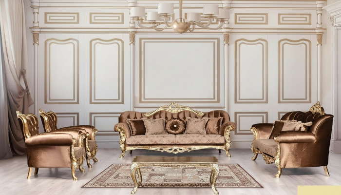 Sofa set 3+3+1+1 seater coffee table sofa sofas armchair luxury set 5-piece set