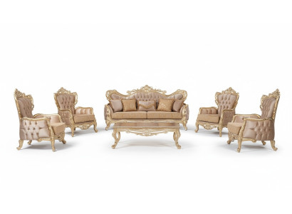 Sofa set 3+3+1+1 seater coffee table sofa armchair sofas relax luxury set 5-piece
