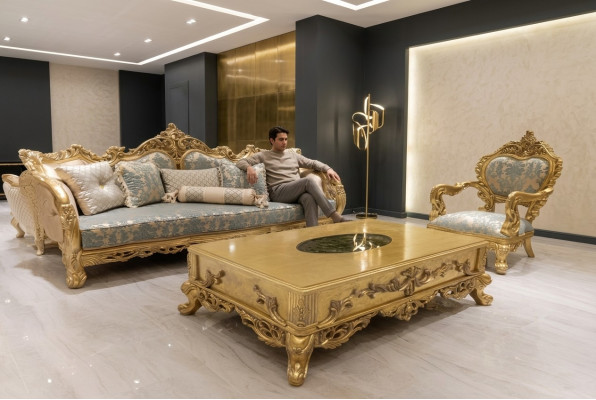 Group sofa set 3+1 seater coffee table sofa armchair sofas couch living room