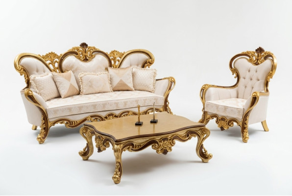 Sofa set 3+1 seater coffee table group sofa armchair sofas couch fabric suite