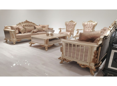 Sofa set 3+3+1+1 seater coffee table sofa armchair sofas fabric luxury set 5-piece