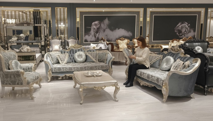 Group Sofa Set 3+3 Seater Luxury Sofa Armchair Sofas Fabric Classic Set New