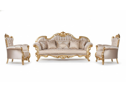 Set of sofa set 3+1+1 seater coffee table sofa luxury fabric armchair sofas new