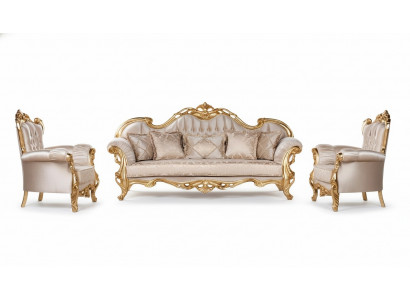 Set of sofa set 3+1+1 seater coffee table sofa luxury fabric armchair sofas new