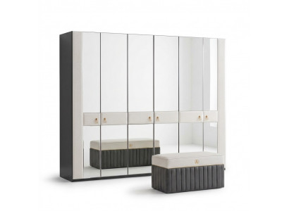 Bedroom wardrobe wood furniture Italian style wardrobes closet new
