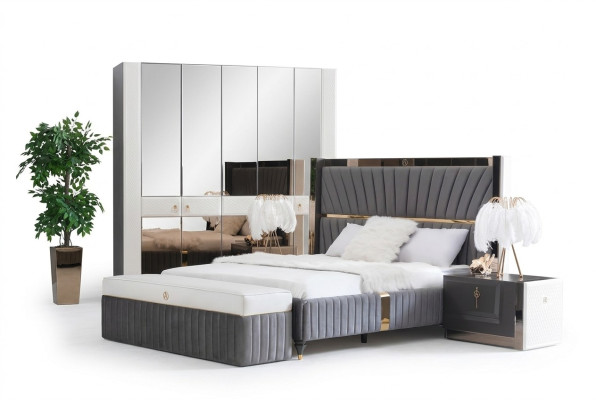 Bed frame beds wood hotel bed frame gray furniture bed double beds modern