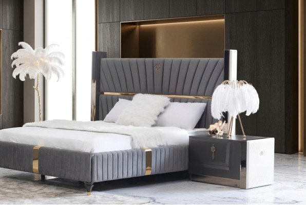 Nightstand Side Table Table Wood Tables Bedroom Furniture Nightstands Gray