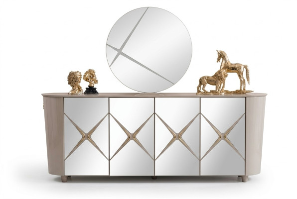 Dresser Italian Style Dressers Gold Sideboards Solid Wood Furniture Dressers