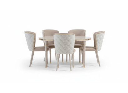 Dining room 6x chair set furniture set chairs dining set dining group furniture group backrest