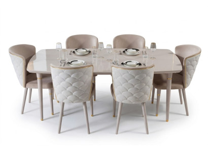 Dining table tables modern wood dining room design Italian style new