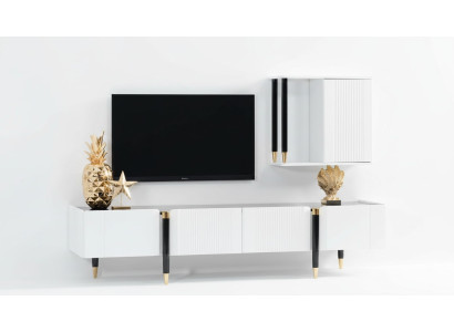Sideboard cabinet TV wood lowboard dresser design furniture new living wall RTV cabinet