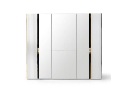 Wardrobe Furniture Cabinet Italian Style Luxury Wardrobes Bedroom Gold