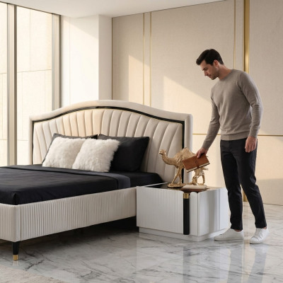 Bedroom table bedside tables wood nightstand night console design side table