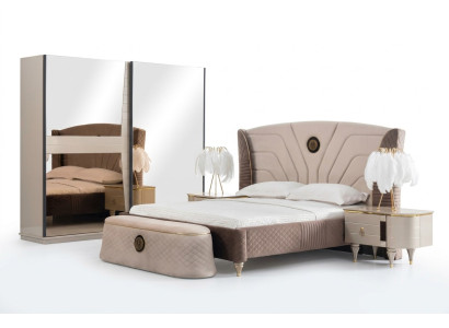 Beds Double Bed Hotel Bed Frame Double Wood Furniture Bed Upholstery Luxury Design