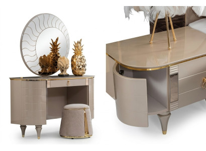 Console table vanity dressing table stool new 2-piece set tables makeup table