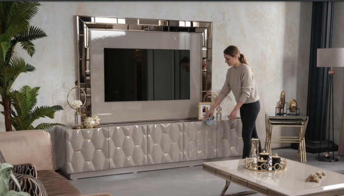Sideboard RTV Cabinet TV Cupboard Lowboard TV Furniture TV Frame Living Room Cabinet