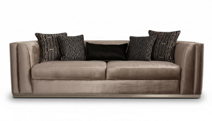 Sofa 3-seater couch wooden furniture living room furniture sofas couch Italian style