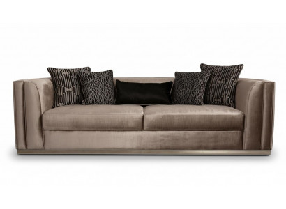 Sofa 3-seater couch wooden furniture living room furniture sofas couch Italian style