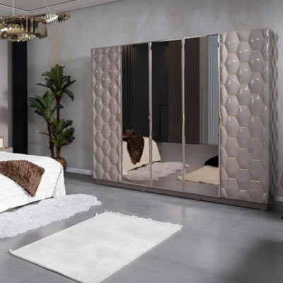 Wardrobe Closet Luxury Wood Cabinets Furniture Design Luxury New Bedroom