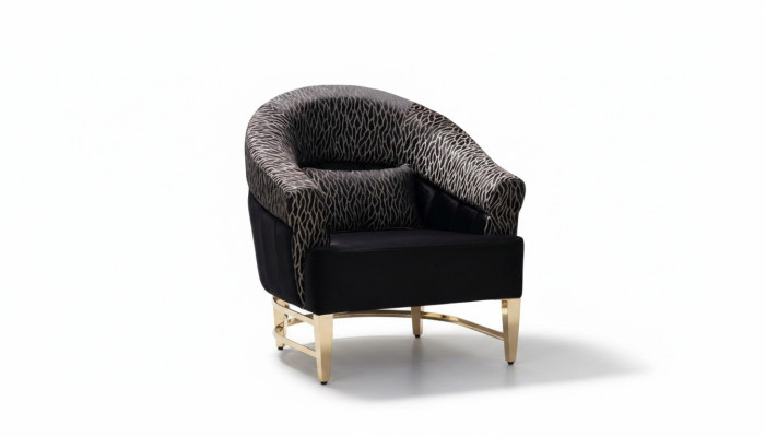 Armchair Library Reading Chair Wingback Armchair Upholstery Italian Style Furniture Luxury