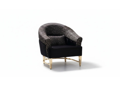 Armchair Library Reading Chair Wingback Armchair Upholstery Italian Style Furniture Luxury