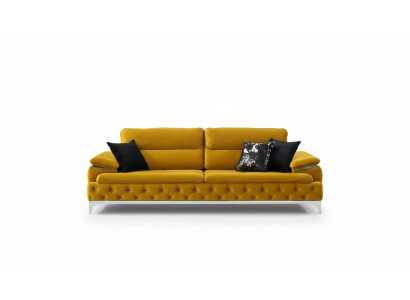 Italian Style Modern Three-Seater Sofa Living Landscape Textile Sofa 3 Seater New