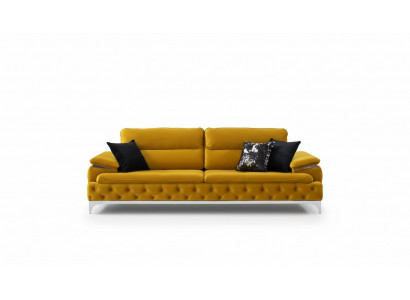 Italian Style Modern Three-Seater Sofa Living Landscape Textile Sofa 3 Seater New
