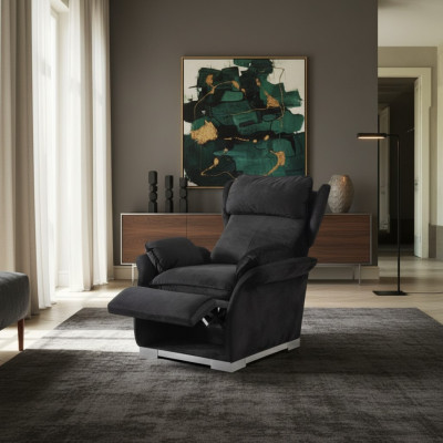 Television armchair multifunctional relax in Italian style modern upholstery new
