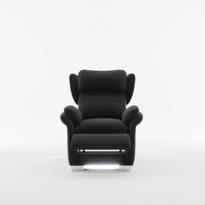 Television armchair multifunctional relax in Italian style modern upholstery new
