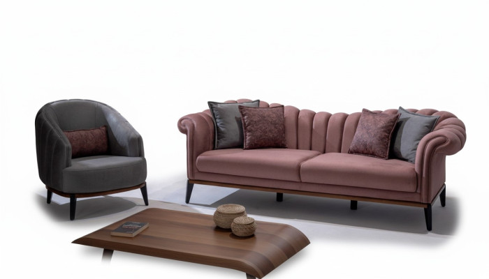 Designer couch sofas set sofa 3 seater + 1 seater sofa set upholstery