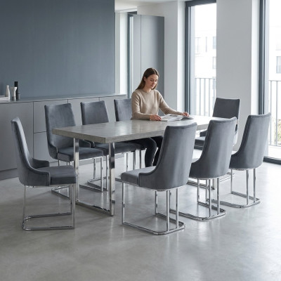 Dining room chairs dining set suite 8x chair set group Chesterfield