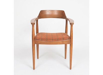Set of 8 chairs design wood fabric upholstered chairs dining room textile