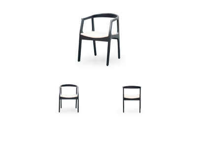 Dining room wood furniture chairs luxury design upholstered chair armrest seat office