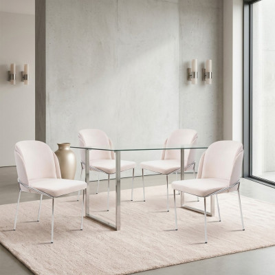 Chair 4X Chairs Set Group Dining Room Armchair Italian Style