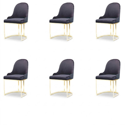 Kitchen dining group set chair suite seating cushion wood 6x chairs new