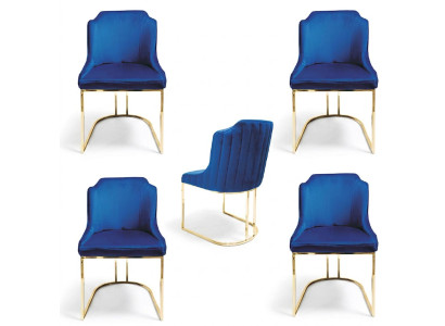 Dining chair room set seating suite 4x chairs modern upholstery design new