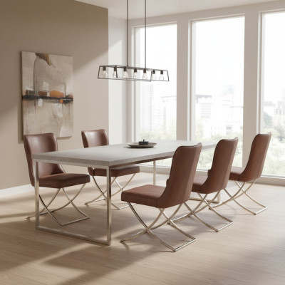 Chair 6 dining room club armchair wood lounge design furniture upholstered chair
