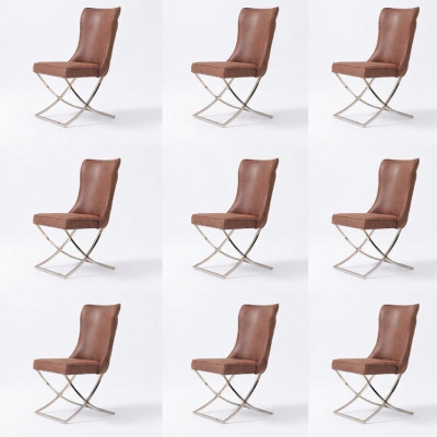 Chair 6 dining room club armchair wood lounge design furniture upholstered chair