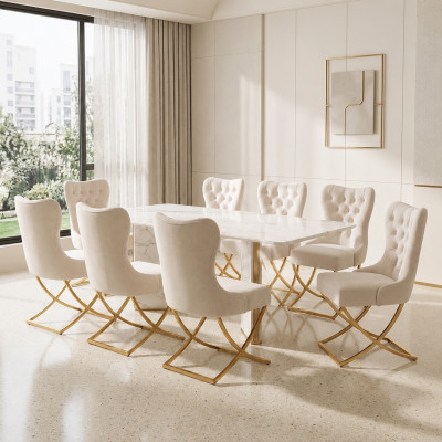 Dining room chair set chairs complete group dining room suite 8x pieces