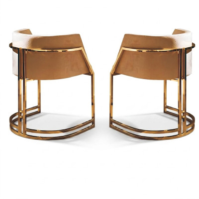 Luxury 2x Chair Dining Chair Kitchen Chairs Living Room Chair Upholstered Chair New
