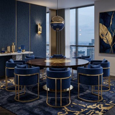 Dining room chair chairs seat modern solid wood set 8x luxury restaurant